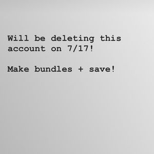 Selling until 7/17 !